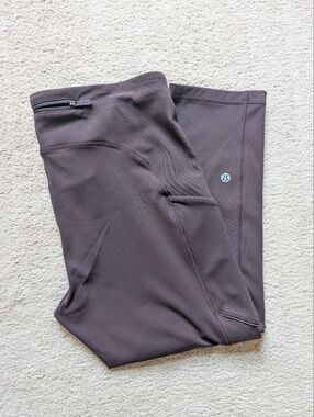 lululemon athletica Espresso High-Rise Leggings Size 10